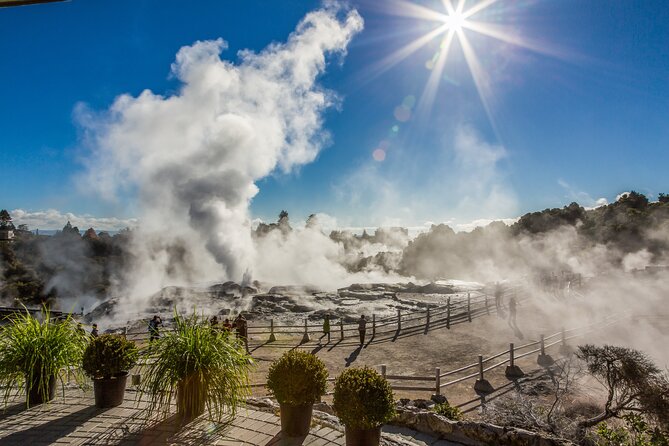 Rotorua Highlights Inc. Te Puia & Secret Spot Hot Tubs Day Tour - The 6:30 am start from Auckland