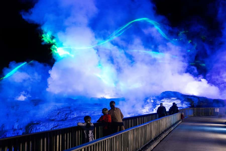 Rotorua: Marama Geyser Light Trail & Geothermal Experience - Following Maisey Rika’s music through the valley