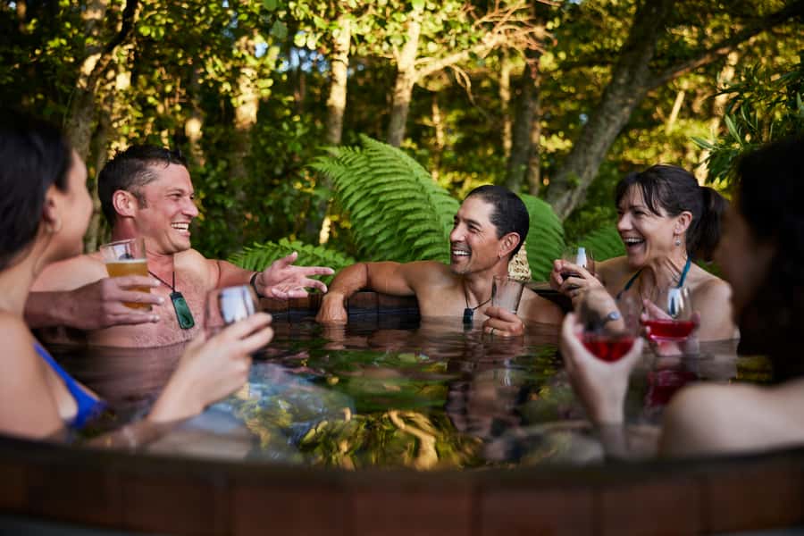 Rotorua: Secret Spot Hot Tubs - A forest soak with a private tub