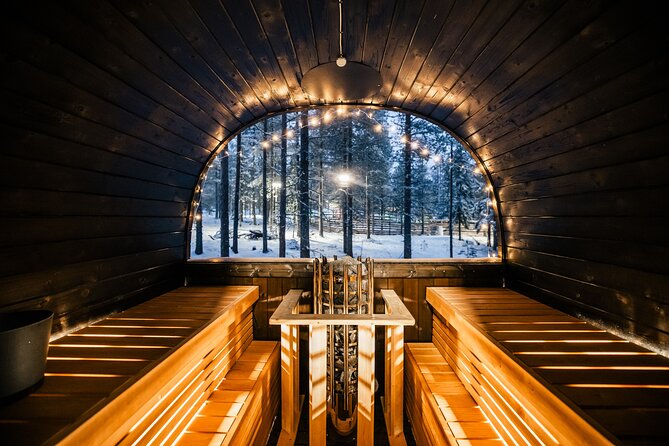 Rovaniemi Sauna World with a Hot Tub, Jacuzzi and Cold Pool - What the price includes, and what it does not