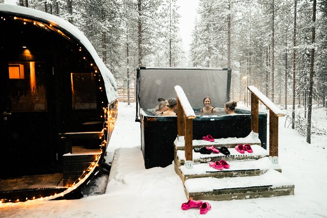 Rovaniemi Sauna World with a Hot Tub, Jacuzzi and Cold Pool - Getting there from central Rovaniemi