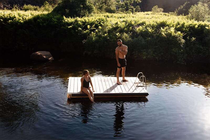Saint-Sauveur: relaxation session in a Nordic thermal spa - Why the Saint-Sauveur setting matters
