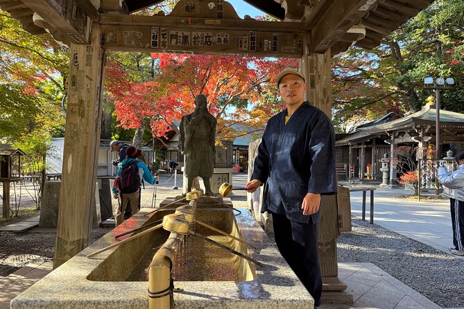Samurai Guide Sho’s Mt. Takao Hike, Temple & Onsen from Shinjuku - What you are really paying for