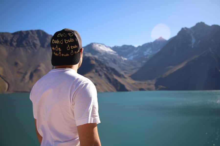Santiago: Full day Embalse del Yeso, Casa de Chocolate, picnic & Hot Springs - The road to Embalse del Yeso