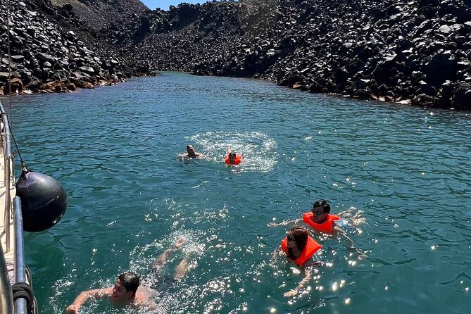 Santorini: Boat tour to Volcano, Hot Springs & Thirasia island - Key points to know before booking