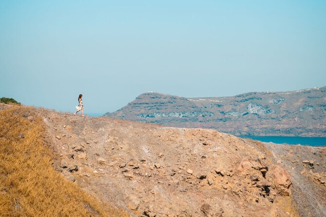 Santorini: Boat tour to Volcano, Hot Springs & Thirasia island - A slower hour on Thirassia