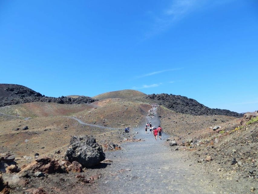 Santorini Port: 3 Hour Cruise to Volcano and Hot Springs - Sailing out from Fira Old Port
