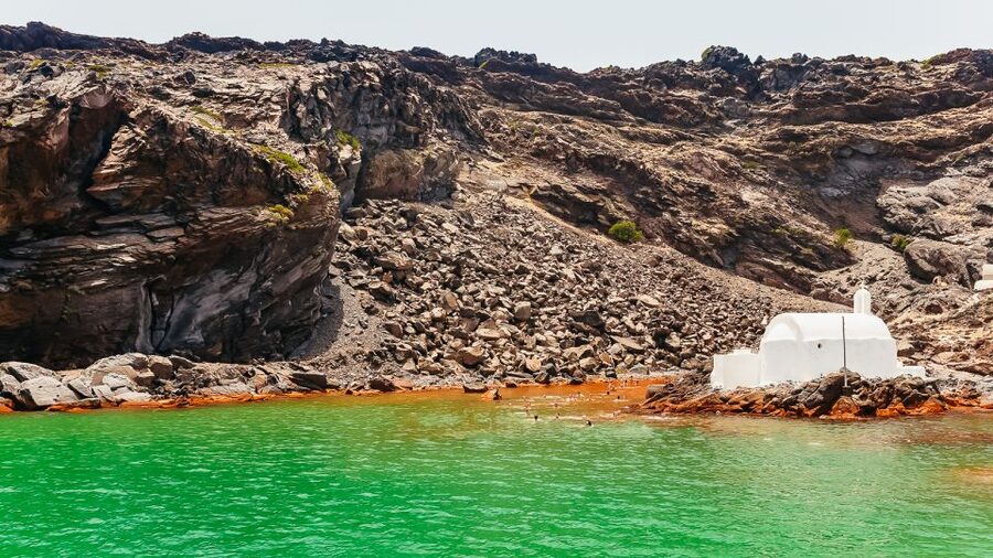 Santorini: Volcano and Hot Springs Sunset Dinner Cruise - What the $106 price really buys you