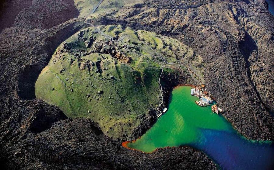 Santorini Volcano, Hot Springs Adventure - Nea Kameni and the volcano walk