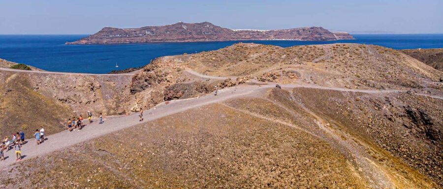 Santorini Volcano, Hot Springs Adventure - Palea Kameni and the short hot-spring swim