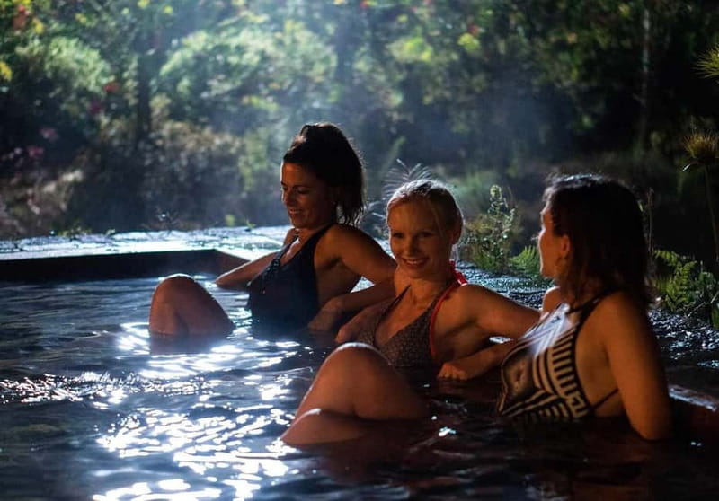 São Miguel Azores: Furnas Evening Thermal Baths w/tickets - Poça da Dona Beija: the warm-water finale