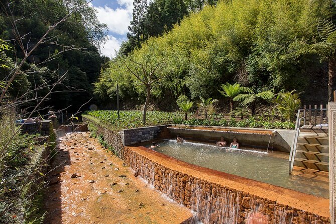 São Miguel Azores: Furnas Evening Thermal Baths with tickets - Ninety minutes at Poça da Dona Beija