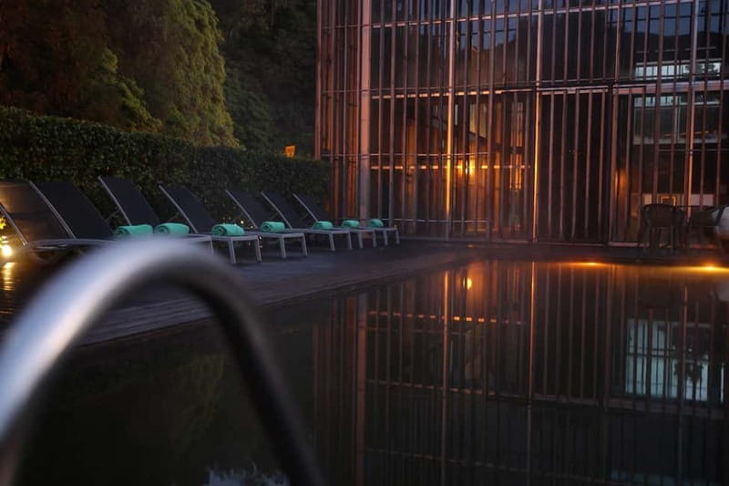 São Miguel Azores: Furnas Thermal Baths & Massage - Santa Iria Lookout and the changing scenery