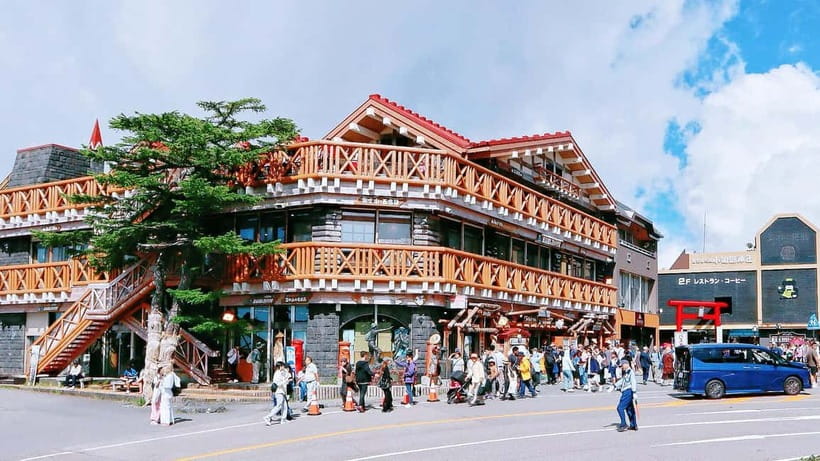 [Seasonal Limited] Mt. Fuji 5th Station &Hot Spring Day Tour - Oshino Hakkai and its eight clear ponds