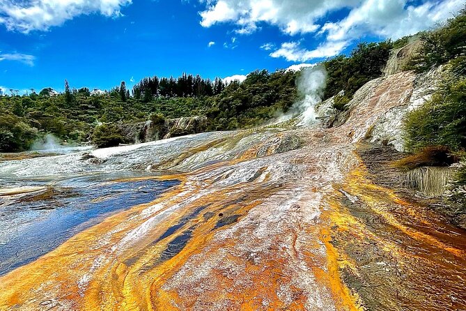 Self-Guided Geothermal Tour in Orakei Korako - A Boardwalk Through Boiling Water and Silica