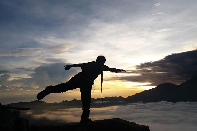 Sharing Mount Batur Sunrise Trekking And Natural Hot Spring - Sunrise above Lake Batur