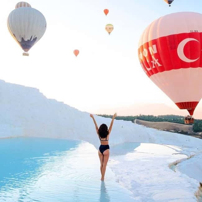 Side/Alanya: Pamukkale Hot Air Balloon Flight w/Lunch - The lunch stop and extra visits