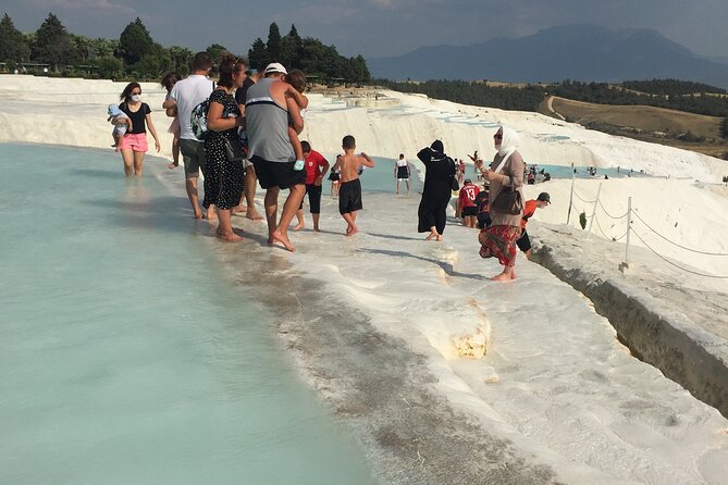 Skip the Line Pamukkale Tour for Crusiers from Kusadasi Port - The white travertines and free time