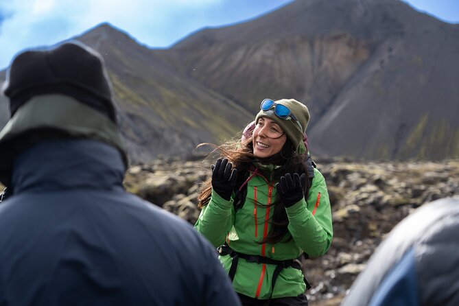 Small Group Landmannalaugar Hike and Hot Springs: Reykjavik/Hella - Views of Mount Hekla on the way in