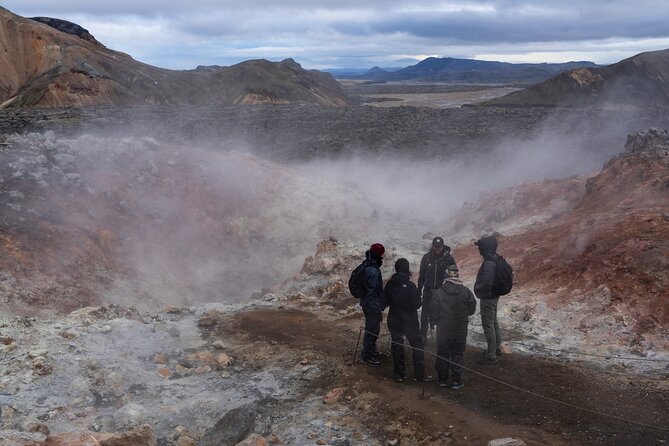 Small Group Landmannalaugar Hike and Hot Springs: Reykjavik/Hella - The Brennisteinsalda hike