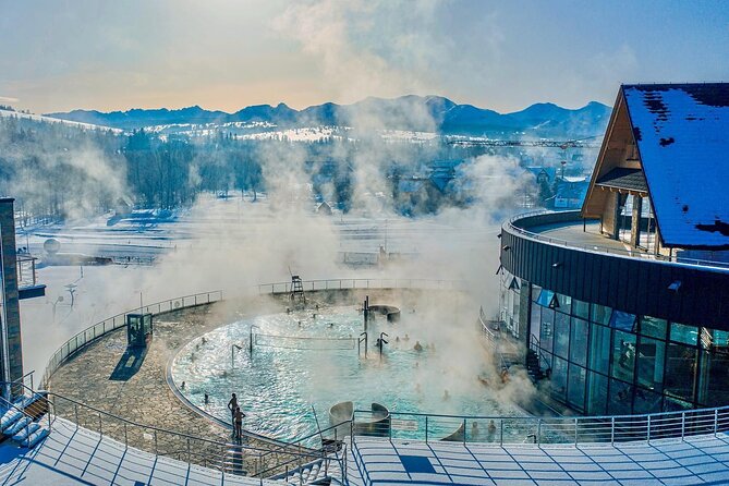 Snowmobile Ride and Thermal Pools with Hotel Pickup in Zakopane - Three hours at Chochołowskie Termy