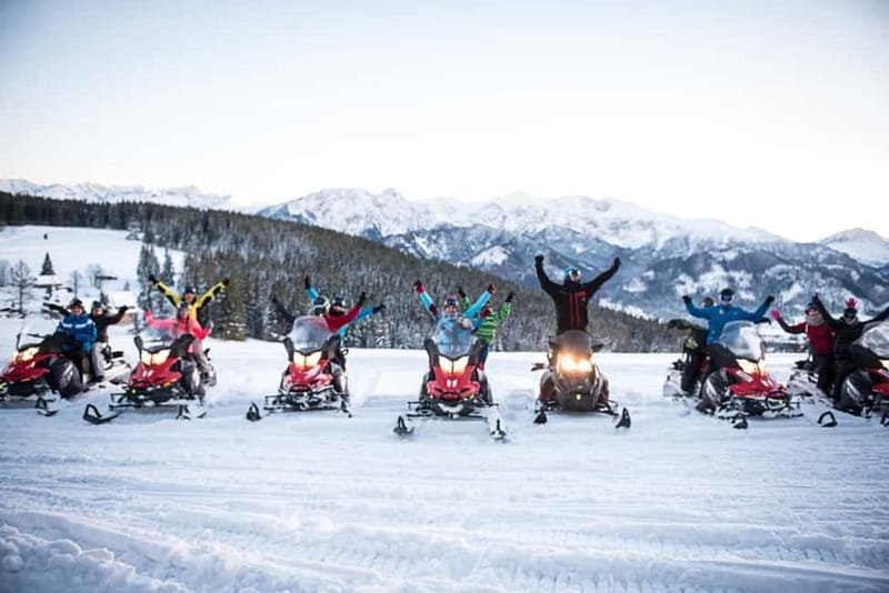Snowmobile Ride with Zakopane and Hot Springs Combo Options - Gubalowka by funicular