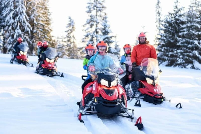 Snowmobile Ride with Zakopane and Hot Springs Combo Options - How the combo choices change the day
