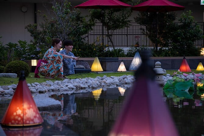 Solaniwa Onsen: Osaka Bay Tower - Tenku Garden and the Thousand Torii Gates