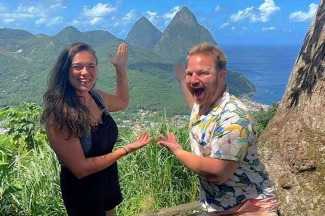 St Lucia Rum Distillery Tour & Mineral Bath Excursion - Morne Fortune gives you the big picture