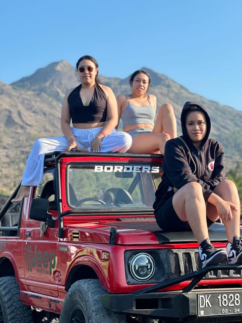 Sunrise Jeep Tour Mount Batur & Hot Spring (Private Tour) - Booking Details to Confirm Before You Go
