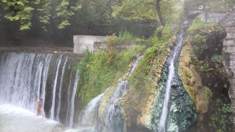 Thessaloniki:Edessa & Pozar Thermal Springs Private Day Trip - Edessa’s Karanos waterfall and water-filled streets