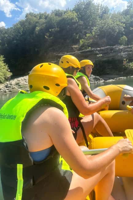 Tirana/Durrës/Golem: Vjosa Rafting, Benja Thermal Baths Tour - Benja Thermal Baths after the river