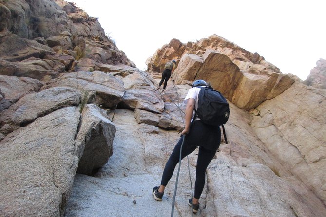 Trekking + Rapeles + Terma de Cacheuta ("Thermal Water Park") - Three rappels: 13, 10, and 30 meters