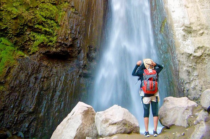 Trekking, Waterfalls and Thermal Baths - El Tigre hot springs after four hours on foot