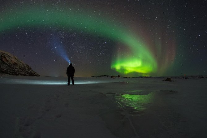 Tromso Aurora Chase by Minibus with Thermal Suit, Snack and Photo - Leaving Tromsø for the northern sky