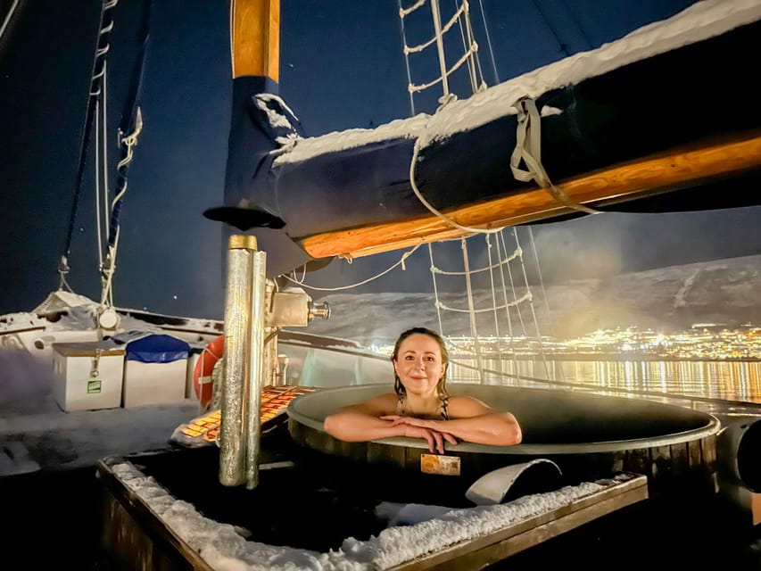 Tromso: Luxury Northern Lights Cruise with Hot Tub & Dinner - A small yacht makes the aurora hunt feel personal