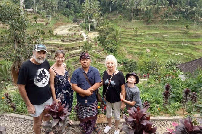 Ubud Hot Springs and Waterfall Private Guided Tour - Tegenungan Waterfall and the stair test