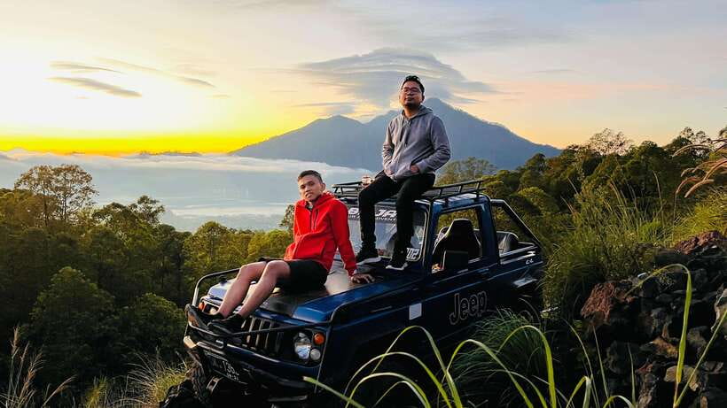 Ubud: Mount Batur Jeep Sunrise, Hot Spring in one day - Batur Natural Hot Spring after the mountain
