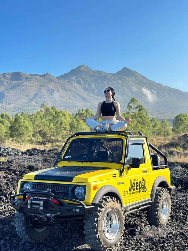 Ubud: mount.batur sunrise jeep with breakfast and hot spring - Kintamani coffee and local farming