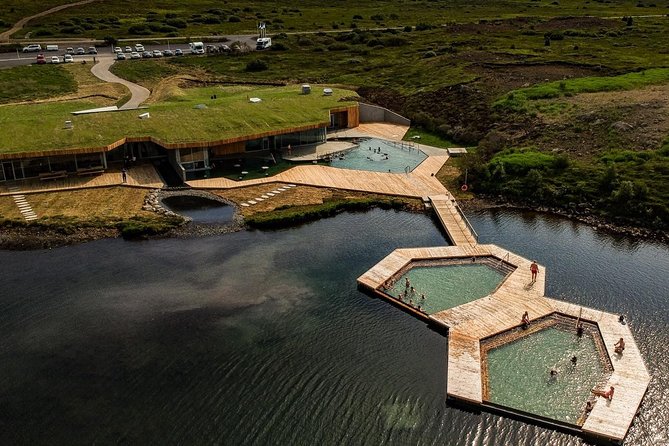 Vök Baths Admission Ticket - The geothermal pools and lake views