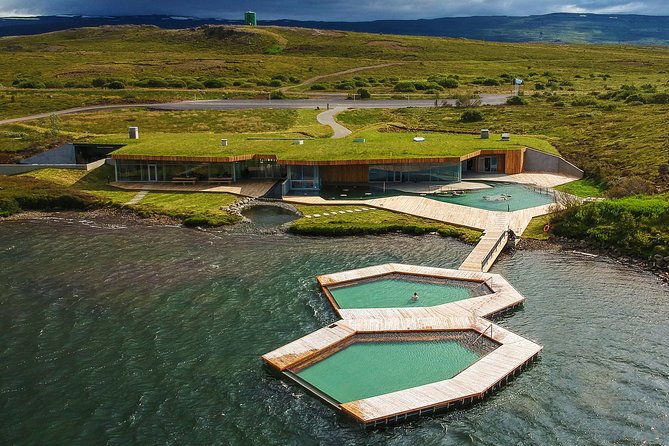 Vök Baths Admission Ticket - The sauna, cold tunnels, and cold lake
