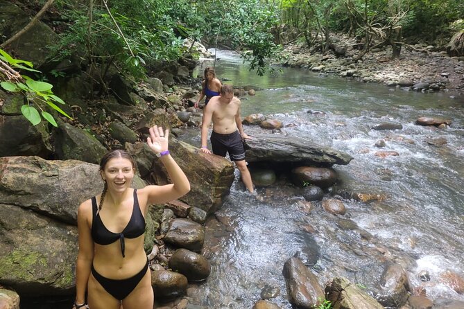 Water Adventure: La Leona Waterfall, River tubing & Cliff jumps - Lunch in Curubande: a useful pause, not filler