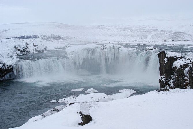 Winter Combo Godafoss Christmas House and The Forest Lagoon - What $161.35 includes