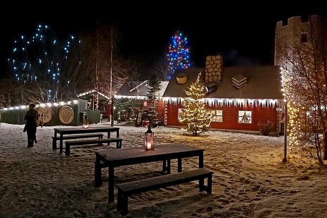 Winter Combo Godafoss Christmas House and The Forest Lagoon - A festive half hour at the Christmas House