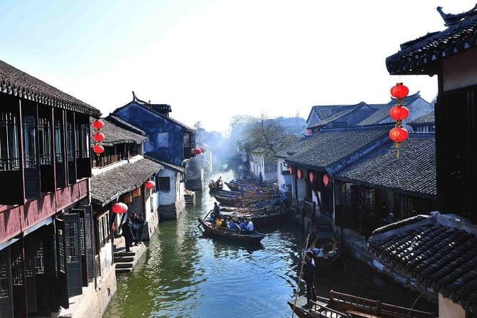 Xitang Water Town Private Tour from Shanghai with Hot Spring Spa Experience - Gardens, colorful streets, and time to look around