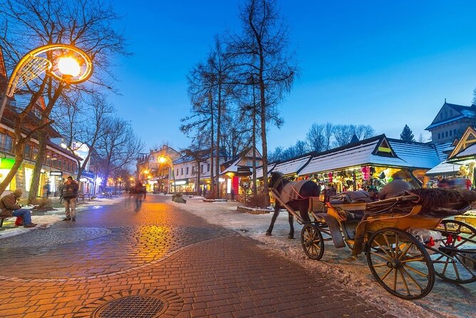 Zakopane Private day trip from Krakow with Hot Springs, cable Car - Chochołów preserves Podhale woodcraft
