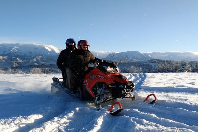 Zakopane Snowmobile Tour and Thermal Baths from Krakow - Snowmobiling around Witów