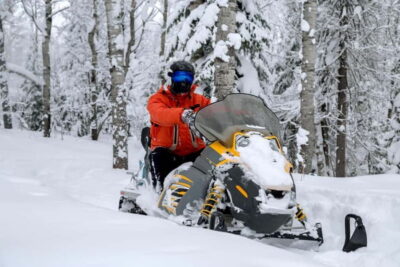 Snowmobiles (or Quads), Thermal Pools & Tasting